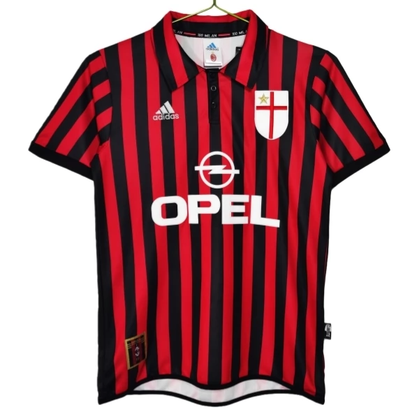 AC Milan Domaći Nogometni Dresovi Retro 1999-00 Komplet AC Milan Domaći Nogometni Dresovi Retro 1999-00 Komplet