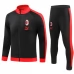 AC Milan Jakna Trenirka Komplet 2023/24 - Crna AC Milan Jakna Trenirka Komplet 2023/24 - Crna