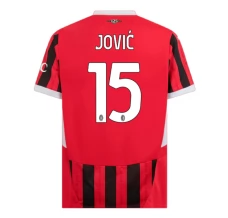 AC Milan Jović 15 Nogometni Dresovi Domaći 2024/25