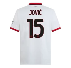 AC Milan Jović 15 Nogometni Dresovi Gostujući 2024/25