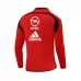 AC Milan Majica za Trening 2004-05 - 1-4 Zip Retro Crvena