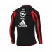 AC Milan Majica za Trening 2005-06 - 1-4 Zip Retro Crna