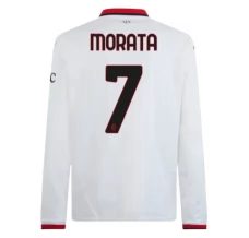 AC Milan Morata 7 Nogometni Dresovi Gostujući 2024/25 Dugi Rukav