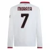 AC Milan Morata 7 Nogometni Dresovi Gostujući 2024/25 Dugi Rukav AC Milan Morata 7 Nogometni Dresovi Gostujući 2024/25 Dugi Rukav