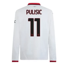 AC Milan Pulisic 11 Nogometni Dresovi Gostujući 2024/25 Dugi Rukav