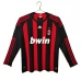 AC Milan Retro Domaći Dres 2008-09 Dugi Rukav