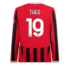 AC Milan Theo 19 Nogometni Dresovi Domaći 2024/25 Dugi Rukav
