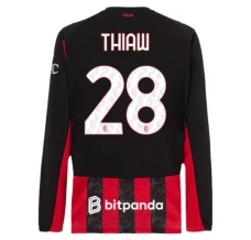 AC Milan Thiaw 28 Nogometni Dresovi Domaći 2025/26 Dugi Rukav
