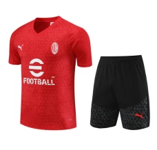 AC Milan Trening Dres Kompleti 2023/24 - Crvena