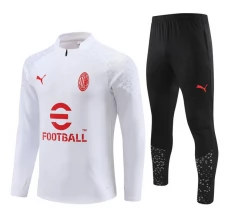 AC Milan Trenirka Komplet 2023/24 - 1-4 Zip Bijela