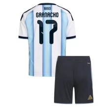 Argentina Garnacho 17 Dječji Domaći Kit Svjetsko Prvenstvo 2026