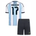 Argentina Garnacho 17 Dječji Domaći Kit Svjetsko Prvenstvo 2026