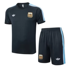 Argentina Trening Dres Kompleti 2025/26 - Shorts Siva