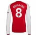 Arsenal Ødegaard 8 Domaći Dres 2026/27 Dugi Rukav