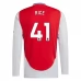 Arsenal Rice 41 Nogometni Dresovi Domaći 2024/25 Dugi Rukav