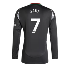 Arsenal Saka 7 Nogometni Dresovi Gostujući 2024/25 Dugi Rukav