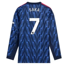 Arsenal Saka 7 Nogometni Dresovi Gostujući 2025/26 Dugi Rukav
