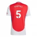 Arsenal Thomas 5 Nogometni Dresovi Domaći 2024/25