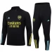 Arsenal Trenirka Komplet 2023/24 - 1-4 Zip Crna