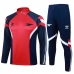 Arsenal Trenirka Komplet 2024/25 - 1-4 Zip Crvena