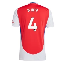 Arsenal White 4 Nogometni Dresovi Domaći 2024/25