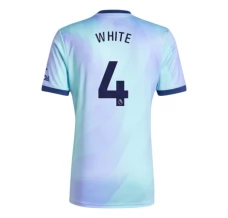 Arsenal White 4 Nogometni Dresovi Treći 2024/25