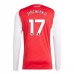Arsenal Zinchenko 17 Nogometni Dresovi Domaći 2025/26 Dugi Rukav