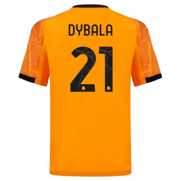 AS Roma Dybala 21 Nogometni Dresovi Gostujući 2025/26 AS Roma Dybala 21 Nogometni Dresovi Gostujući 2025/26