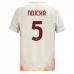 AS Roma Ndicka 5 Nogometni Dresovi Gostujući 2024/25