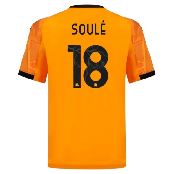 AS Roma Soulé 18 Nogometni Dresovi Gostujući 2025/26 AS Roma Soulé 18 Nogometni Dresovi Gostujući 2025/26
