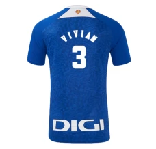 Athletic Bilbao Vivian 3 Nogometni Dresovi Gostujući 2024/25 Athletic Bilbao Vivian 3 Nogometni Dresovi Gostujući 2024/25