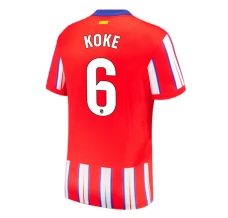 Atlético Madrid Koke 6 Nogometni Dresovi Domaći 2024/25