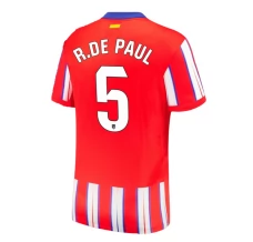 Atlético Madrid R.De Paul 5 Nogometni Dresovi Domaći 2024/25