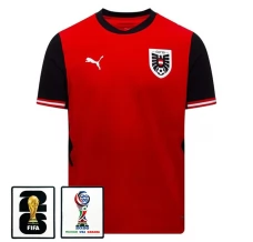 Austrija Domaći Dres Svjetsko Prvenstvo 2026 s Patch
