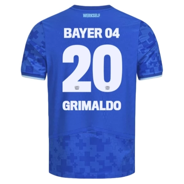 Bayer 04 Leverkusen Grimaldo 20 Rezervni Nogometni Dresovi 2025/26 Komplet Bayer 04 Leverkusen Grimaldo 20 Rezervni Nogometni Dresovi 2025/26 Komplet
