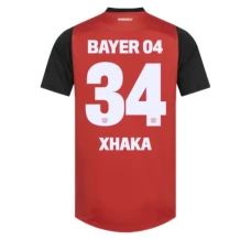 Bayer 04 Leverkusen Xhaka 34 Nogometni Dresovi Domaći 2024/25