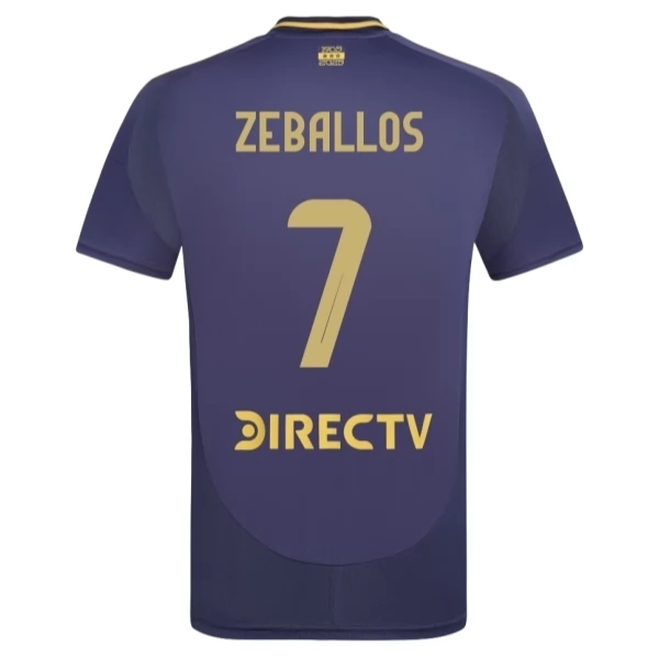 Boca Juniors Zeballos 7 Rezervni Nogometni Dresovi 2025/26 Komplet Boca Juniors Zeballos 7 Rezervni Nogometni Dresovi 2025/26 Komplet