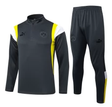 Borussia Dortmund Trenirka Komplet 2023/24 - 1-4 Zip Dark Siva