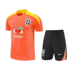 Brazil Dječji Trening Majica Komplet 2025/26 - Shorts Orange