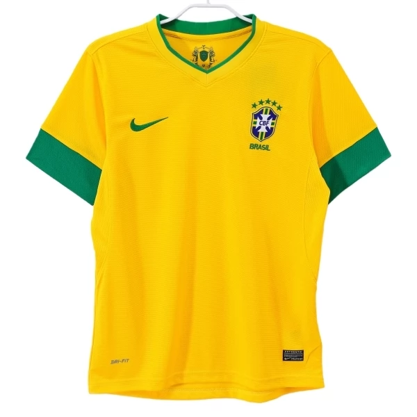 Brazil Domaći Nogometni Dresovi Retro 2012-13 Komplet Brazil Domaći Nogometni Dresovi Retro 2012-13 Komplet