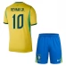 Brazil Neymar Jr. 10 Dječji Domaći Kit Svjetsko Prvenstvo 2026