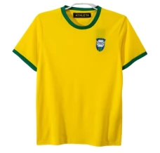 Brazil Nogometni Dresovi Domaći Retro 1970