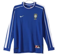 Brazil Nogometni Dresovi Gostujući Retro 1998 Dugi Rukav