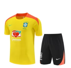 Brazil Trening Majica Komplet 2025/26 - Shorts Žuti