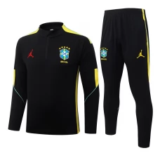 Brazil Trenirka Dječji 2026/27 - 1-4 Zip Crna