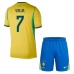 Brazil Vini Jr. 7 Dječji Domaći Kit Svjetsko Prvenstvo 2026