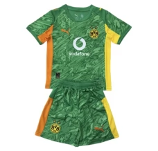 BVB Borussia Dortmund Dječji Golmanski Domaći Nogometni Dresovi 2025/26 Komplet