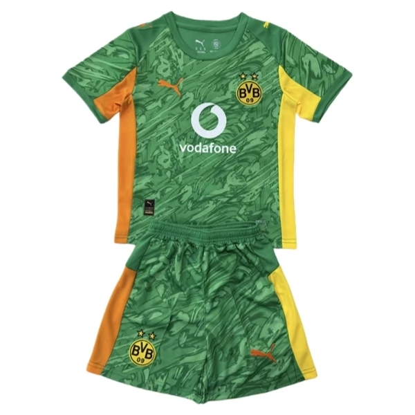 BVB Borussia Dortmund Dječji Golmanski Domaći Nogometni Dresovi 2025/26 Komplet BVB Borussia Dortmund Dječji Golmanski Domaći Nogometni Dresovi 2025/26 Komplet