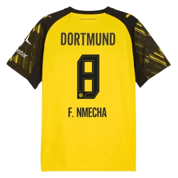 BVB Borussia Dortmund F.Nmecha 8 Nogometni Dresovi Domaći 2025/26 BVB Borussia Dortmund F.Nmecha 8 Nogometni Dresovi Domaći 2025/26