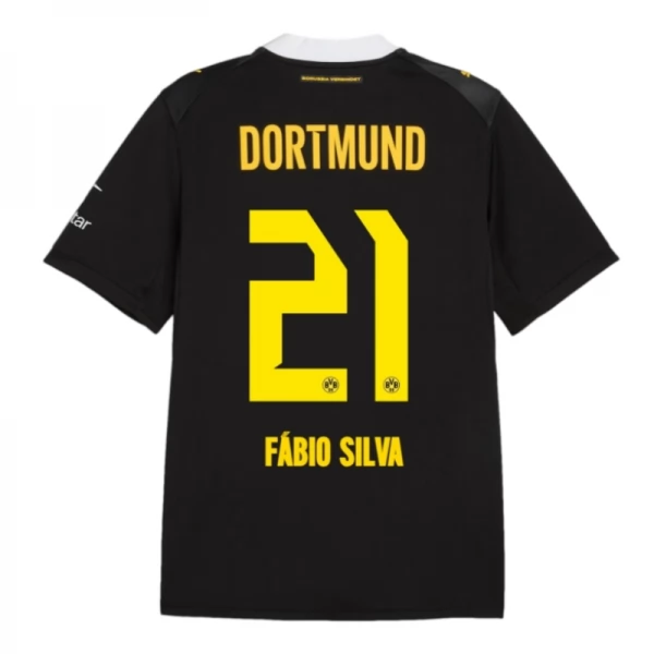 BVB Borussia Dortmund Fábio Silva 21 Gostujući Dres 2026/27 BVB Borussia Dortmund Fábio Silva 21 Gostujući Dres 2026/27